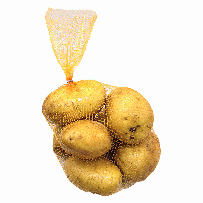 Sacchetto in plastica con fondo in rete PE Imballaggio netto per frutta e verdura / Maglia per imballaggio alimentare / Borsa a rete