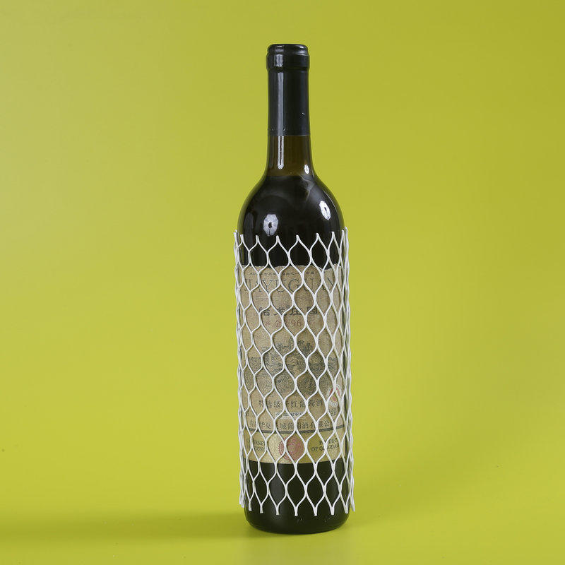 Rete protettiva per bottiglia di vino in PE da 3-7 cm