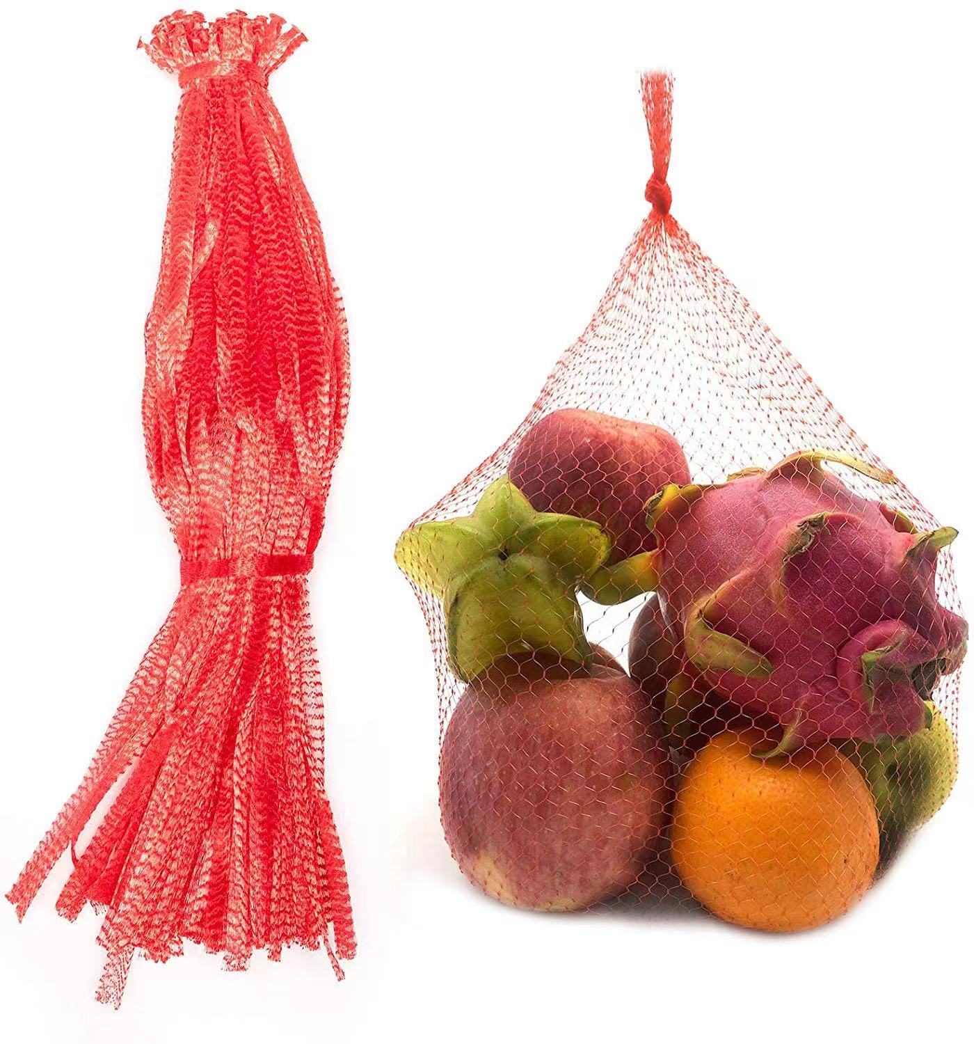 Negozi di alimenti sfusi Rotoli di sacchetti in rete per sacchetti di frutta in PE