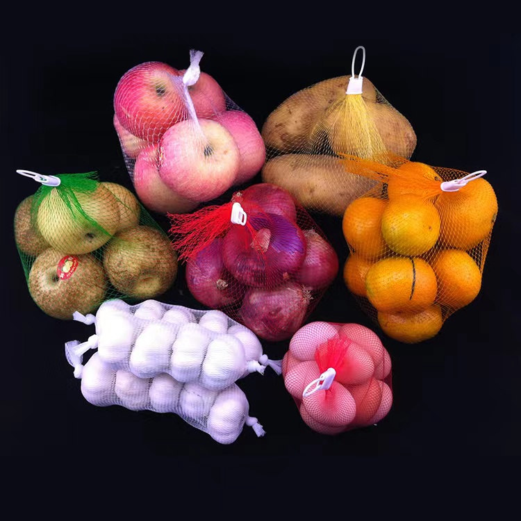 Colore PE PP Rete di plastica estrusa tubolare rete tubolare Borse rete Rotolo di rete estrusa
