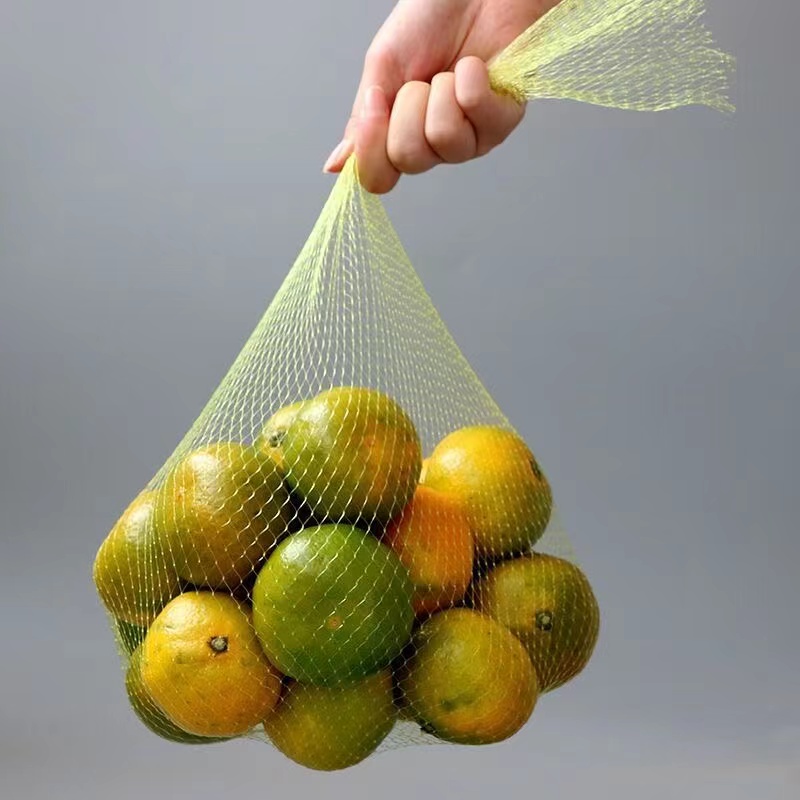 Sacchetto di patate in rete raschel per imballaggio di verdure fresche in plastica per alimenti